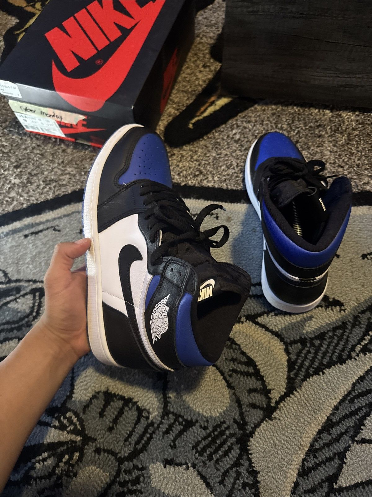 Nike ROYAL TOE 1s Size US 9 / EU 42 - 5 Thumbnail
