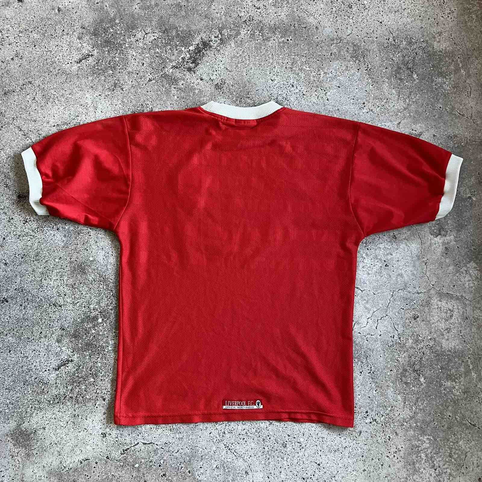 Vintage Rare Vintage 1997-98 Liverpool FC Home Soccer Jersey Sz L Size US L / EU 52-54 / 3 - 3 Thumbnail