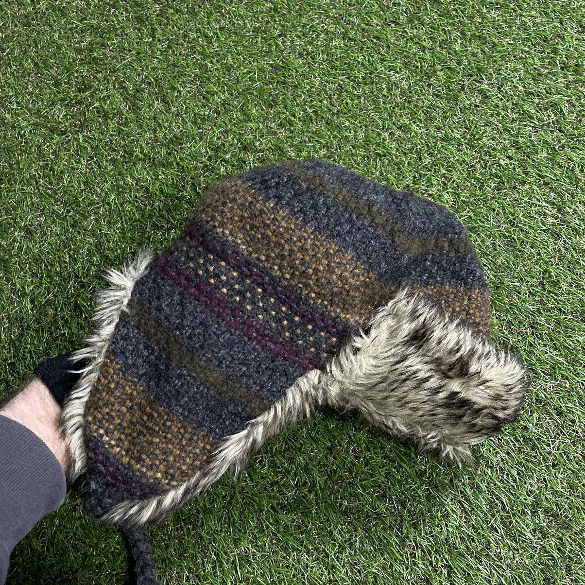 Vintage Vintage Y2K Fuzzy Beanie Alt Ushanka Grunge Streetwear OS Size ONE SIZE - 4 Thumbnail