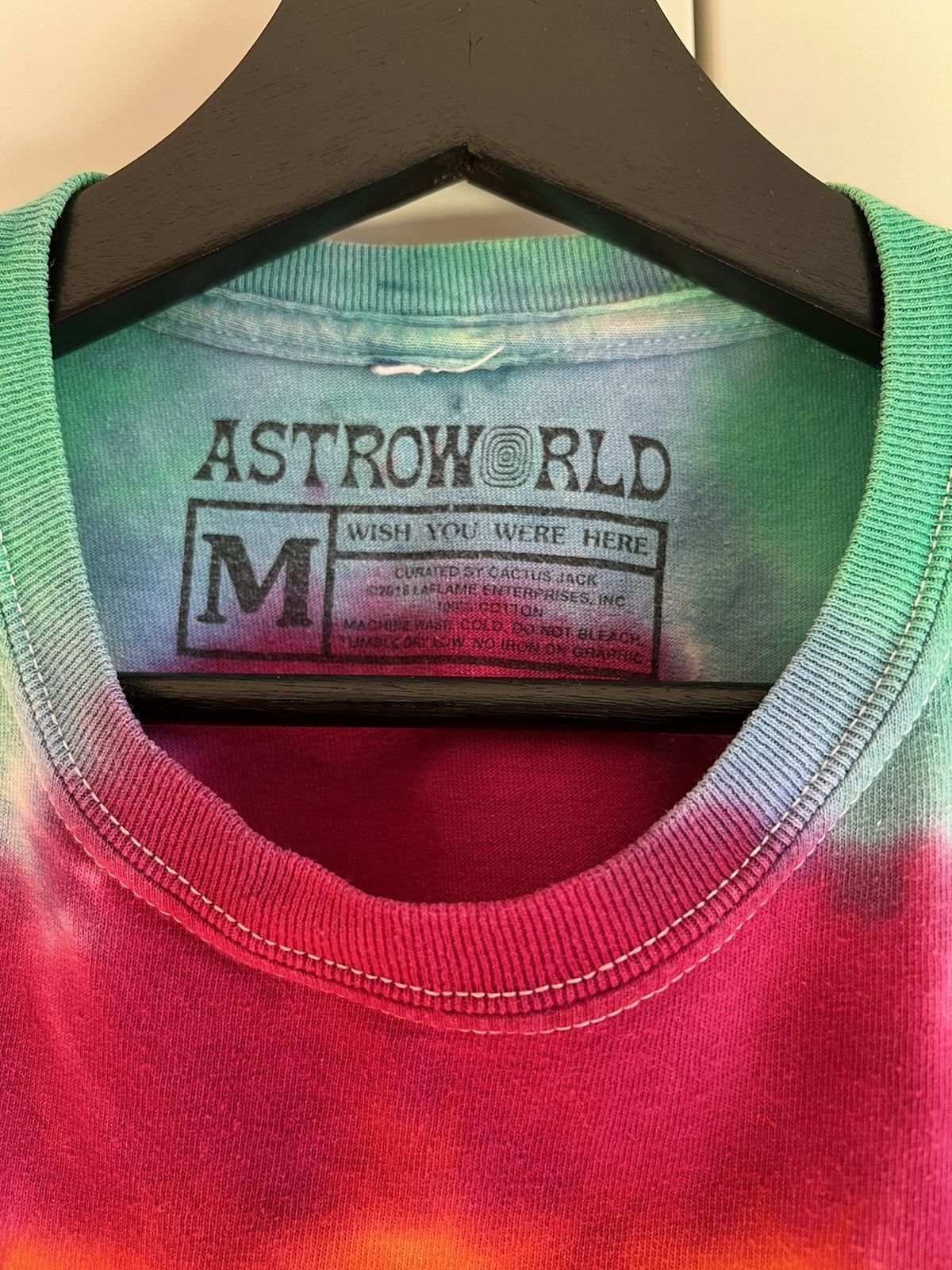 Travis Scott × Vintage Travis Scott Astroworld Tee Size US M / EU 48-50 / 2 - 4 Thumbnail