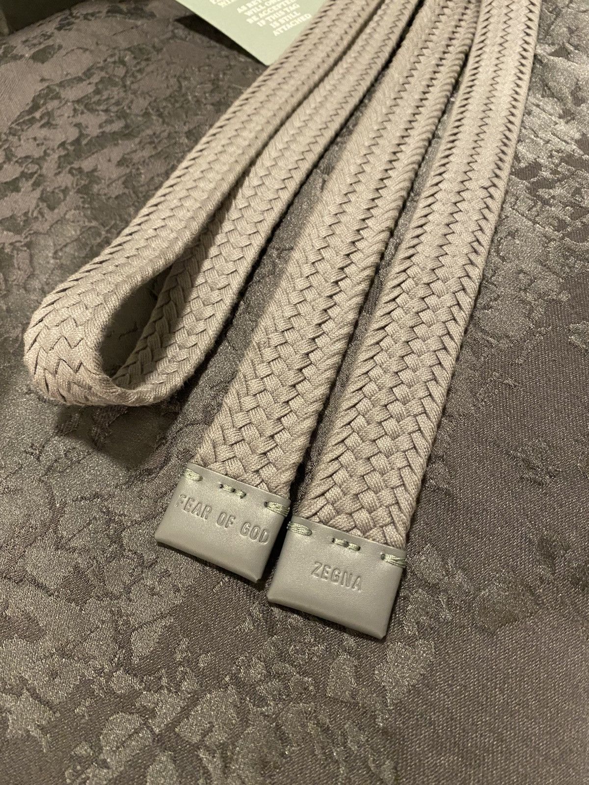 Ermenegildo Zegna × Fear of God Fear of God x Zegna Collab Belt Size ONE SIZE - 3 Thumbnail