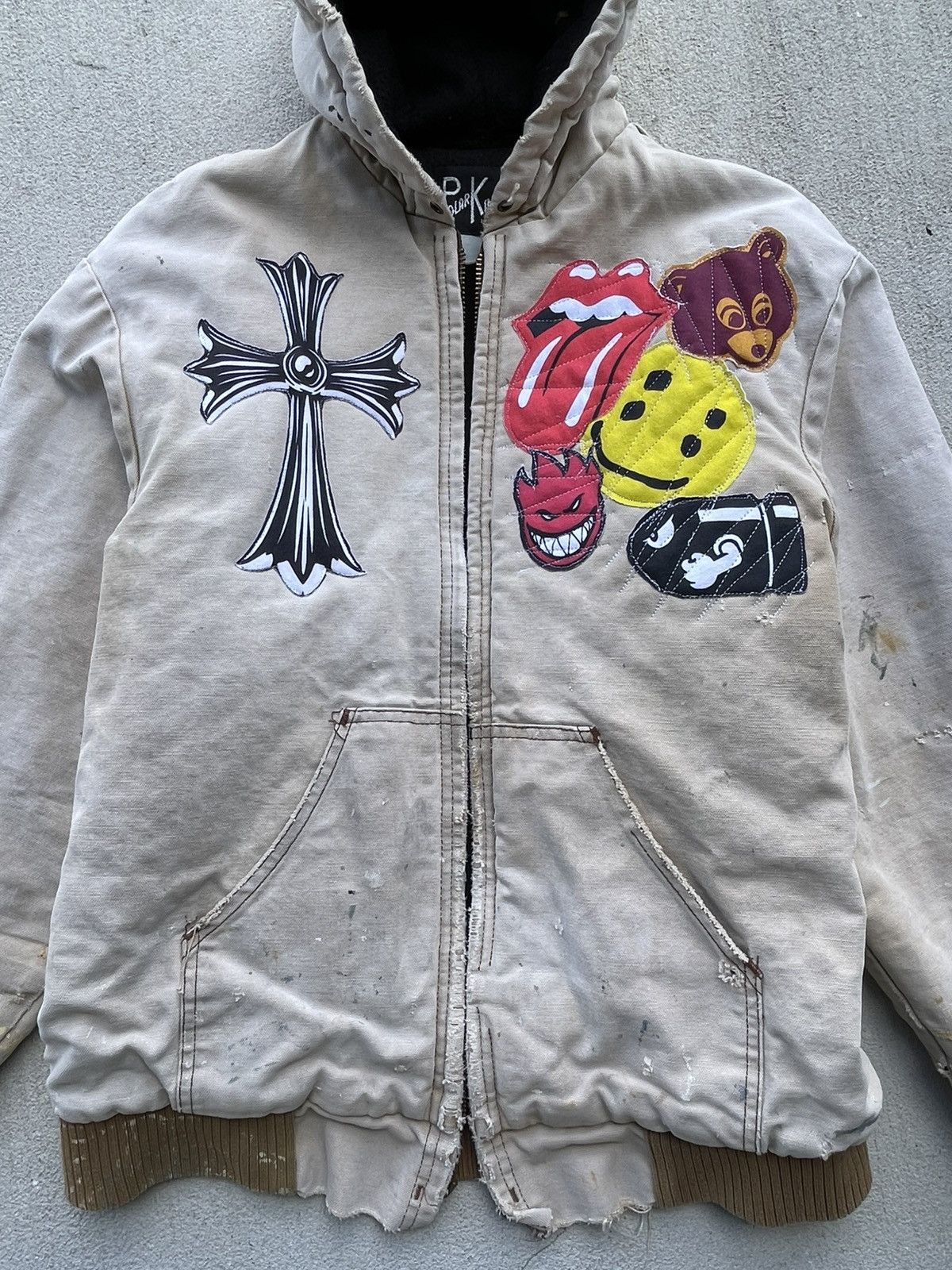Vintage Vintage Boxy Reworked Carhartt Style Work Jacket Size US M / EU 48-50 / 2 - 2 Thumbnail