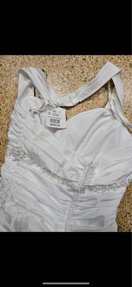 Designer Brand New Davids Bridal Wedding Dress Size ONE SIZE - 3 Thumbnail