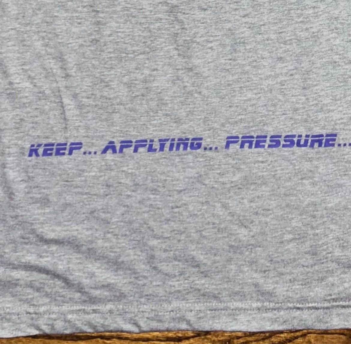 Other NEW mens Large SS T shirt “KAP” university streetwear purple Size US L / EU 52-54 / 3 - 2 Thumbnail