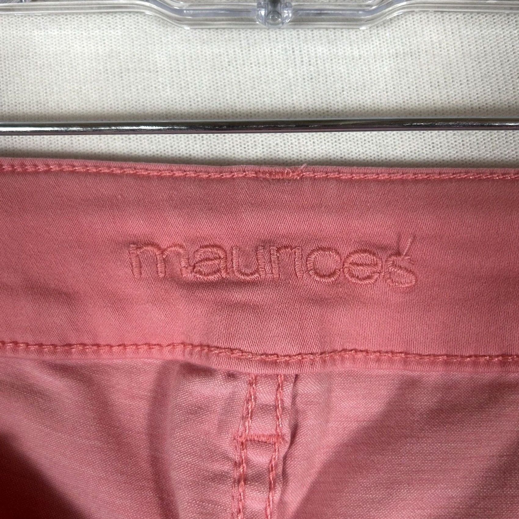 Vintage Maurice's Pink Jeans Women's Small Regular S Slimming Stretch Denim Classic 5-Pocket Size 28" / US 6 / IT 42 - 5 Thumbnail