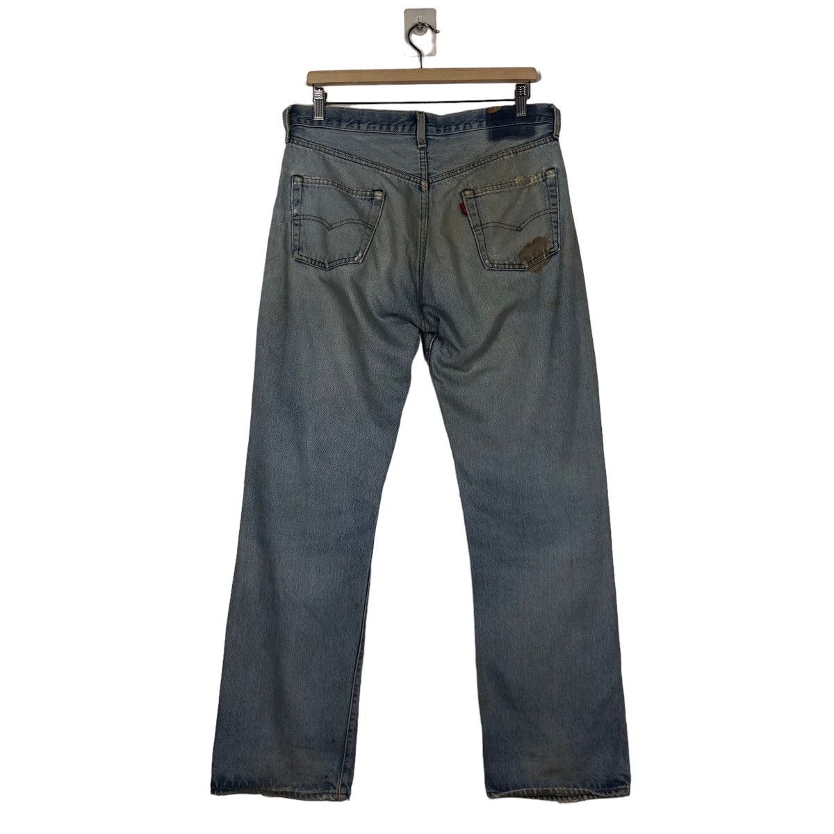Levi's 🔥VINTAGE LEVI’S RINDEM BUTTON 524 MADE IN USA RED LINE Size US 33 - 8 Thumbnail