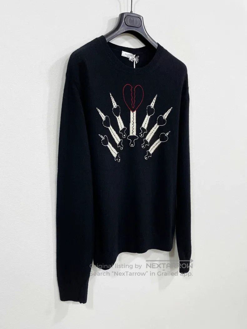 Valentino Valentino Wool knitted sweater Size US L / EU 52-54 / 3 - 2 Thumbnail