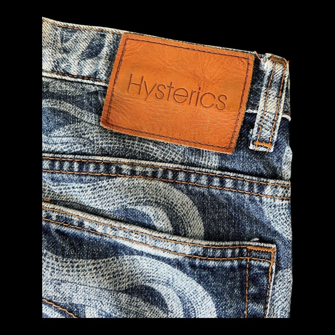 Hysteric Glamour HYSTERIC GLAMOUR SNAKE PRINT DESIGN JAPANESE BRAND DENIM Size US 29 - 5 Thumbnail