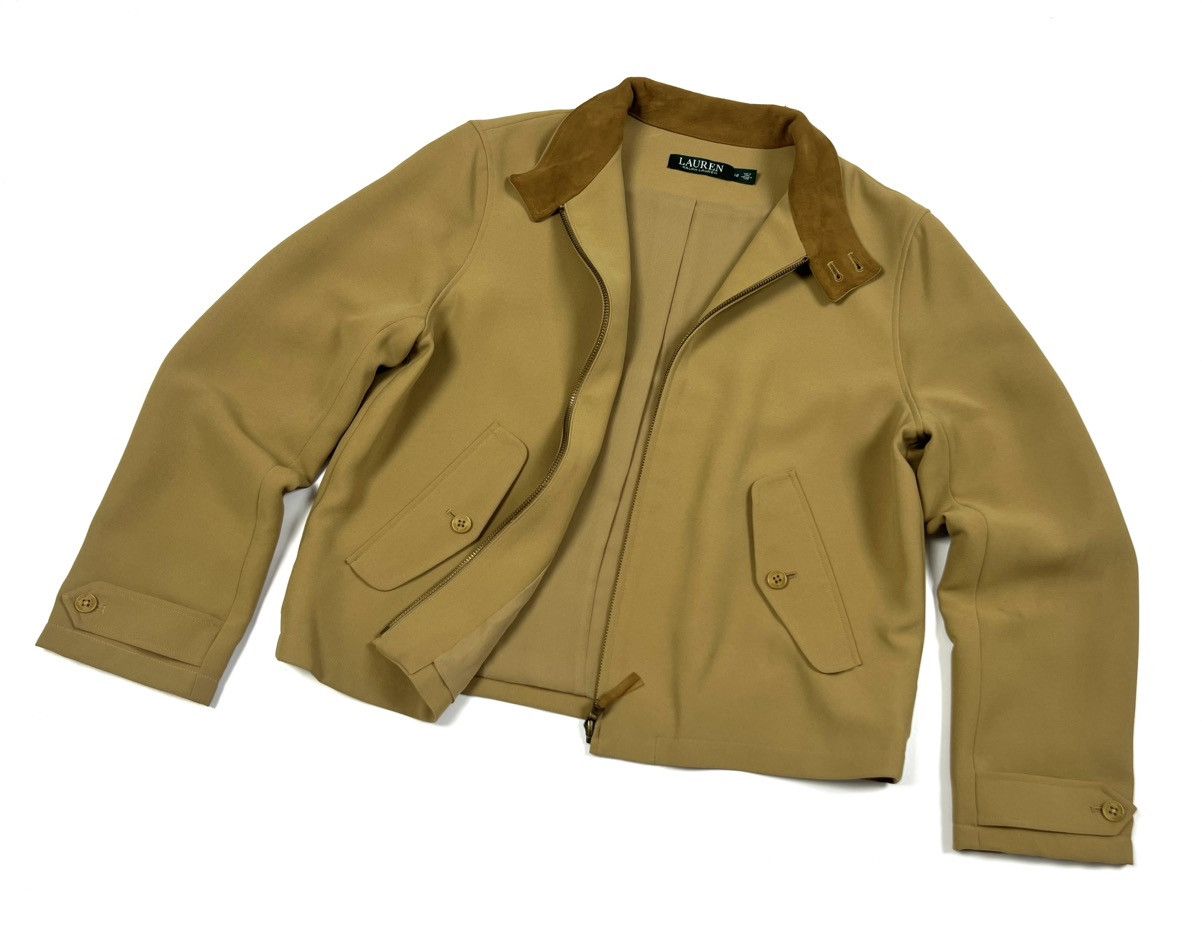 Ralph Lauren Auth Women’s Ralph Lauren Logo Casual Blazer Jacket - 12 / M Size M / US 6-8 / IT 42-44 - 1 Thumbnail