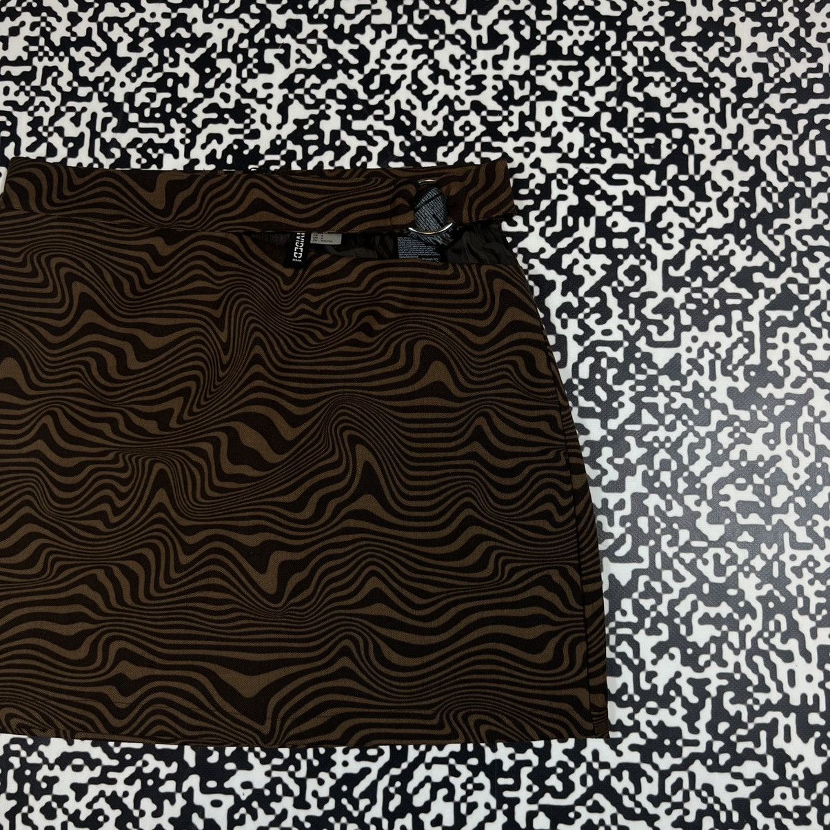 Japanese Brand Vintage Y2K Japanese Style Abstract Logo Retro Mini Skirt Size 26" / US 2 / IT 38 - 6 Thumbnail