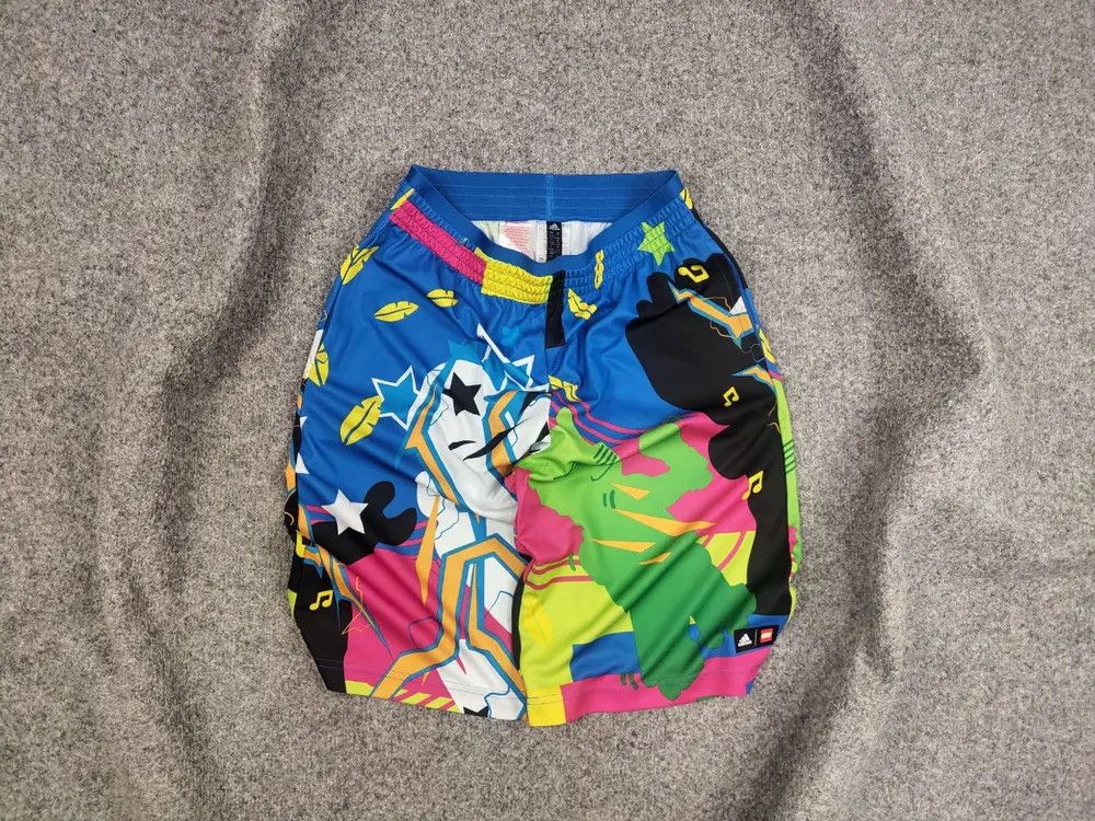 Adidas Adidas x lego synthetic bright men's shorts Size US 30 / EU 46 - 1 Thumbnail