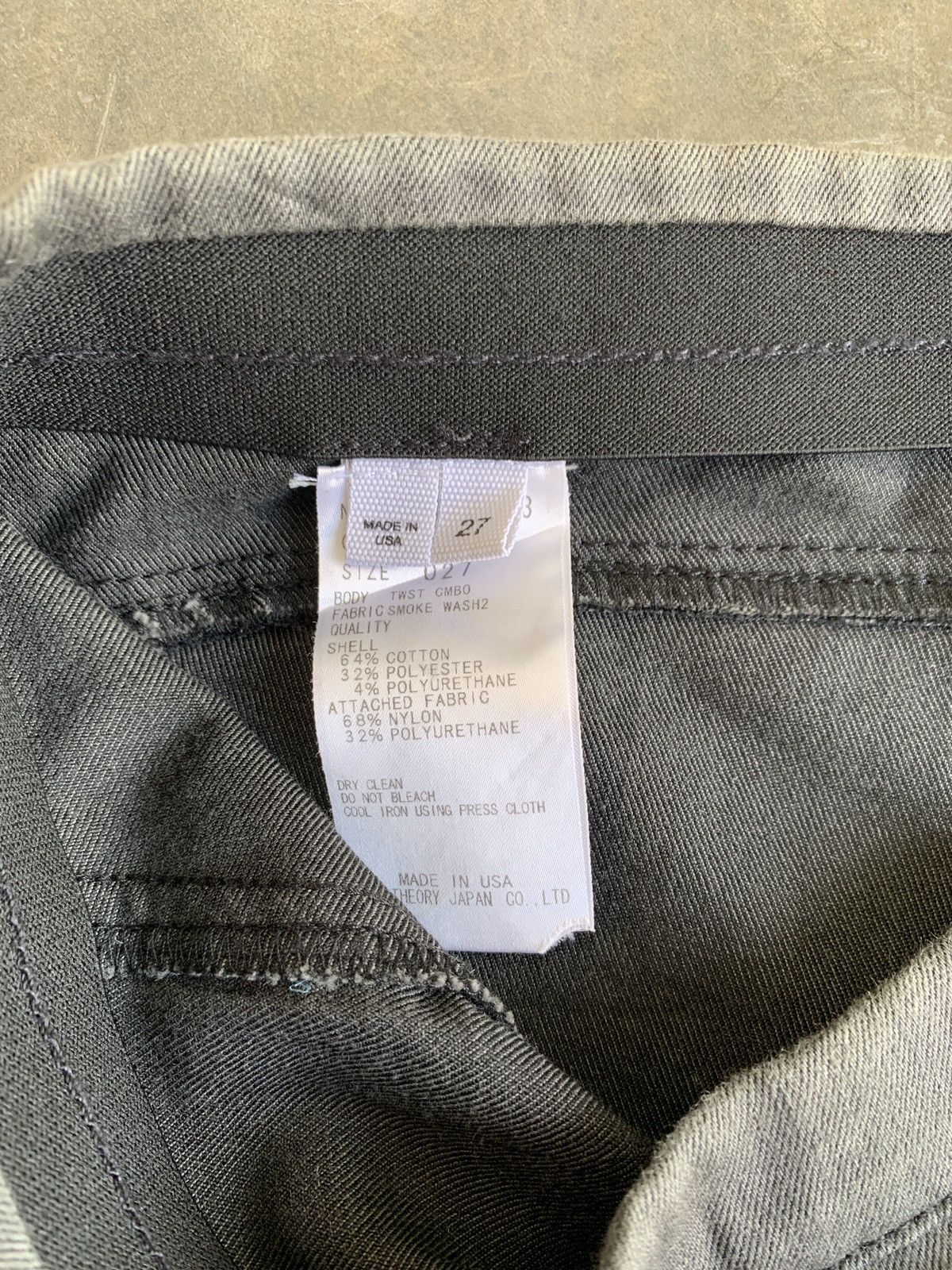 Helmut Lang Helmut Lang Legging Grey Size US 27 - 9 Thumbnail