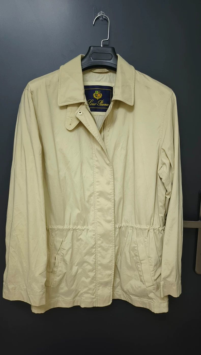 Loro Piana Loro Piana Women's Beige Trench Coat Size US L / EU 52-54 / 3 - 1 Thumbnail