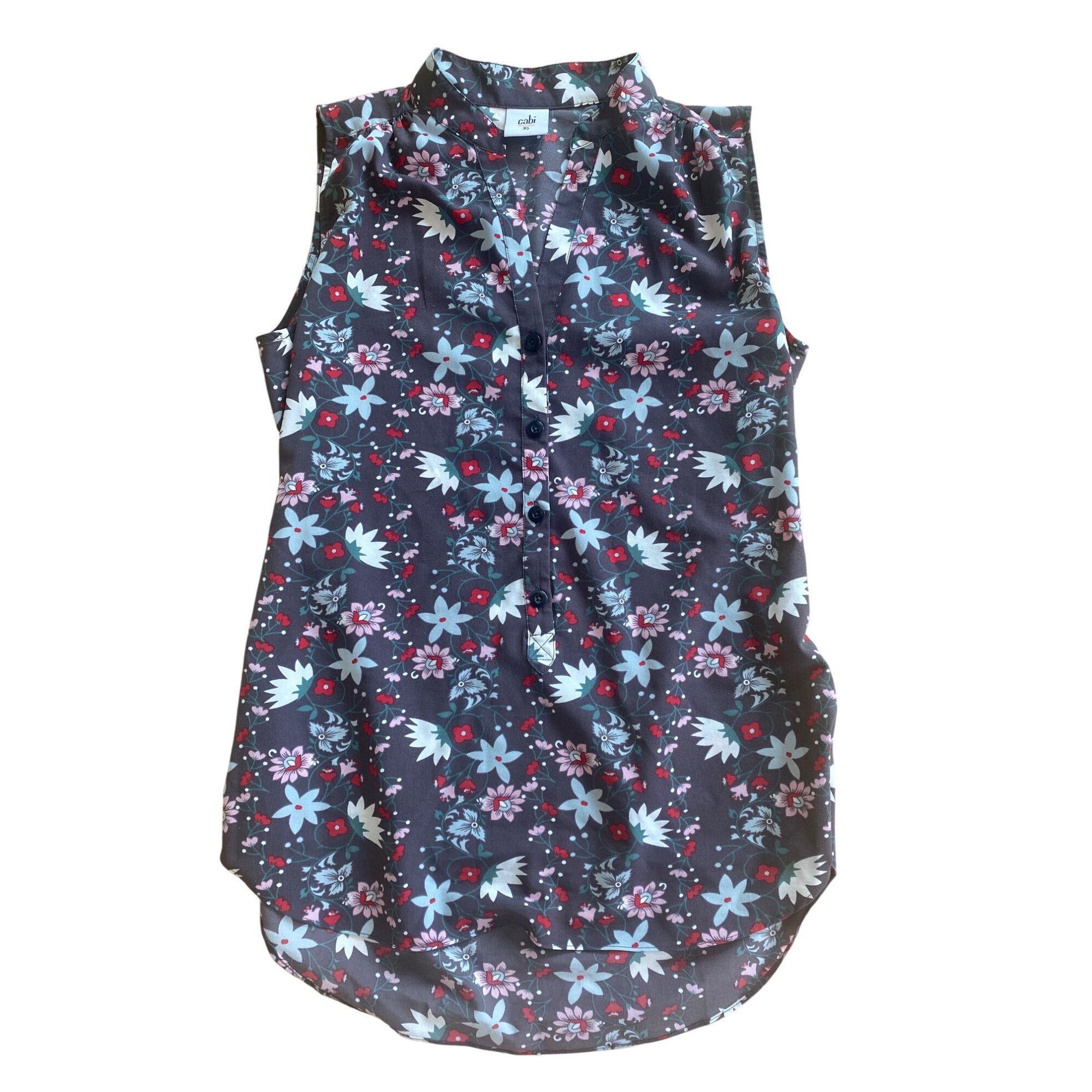 Designer Bundle of 3 Cabi XS sleeveless summer tops blouse Size XS / US 0-2 / IT 36-38 - 12 Thumbnail