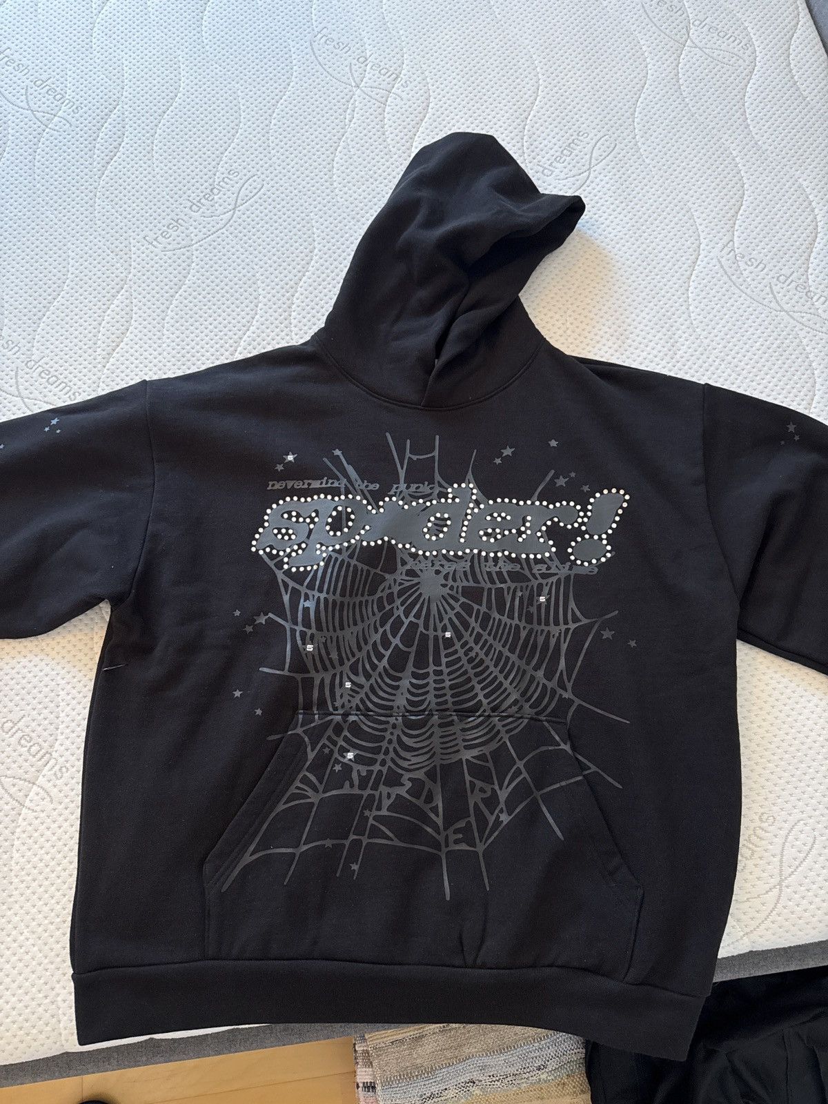 Sp5der Sp5der RHINESTONE PUNK V2 Hoodie Size US XXL / EU 58 / 5 - 1 Thumbnail