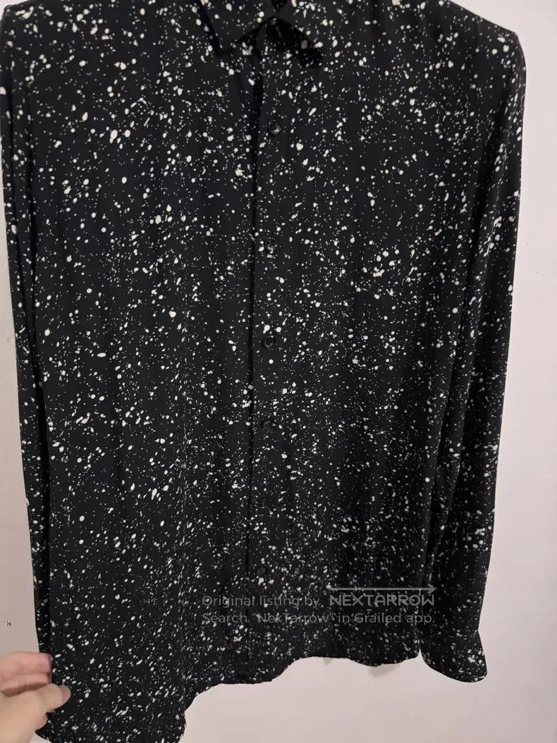 Saint Laurent Paris Saint Laurent Paris size 39 Irregular silk starry splatter Size US L / EU 52-54 / 3 - 3 Thumbnail