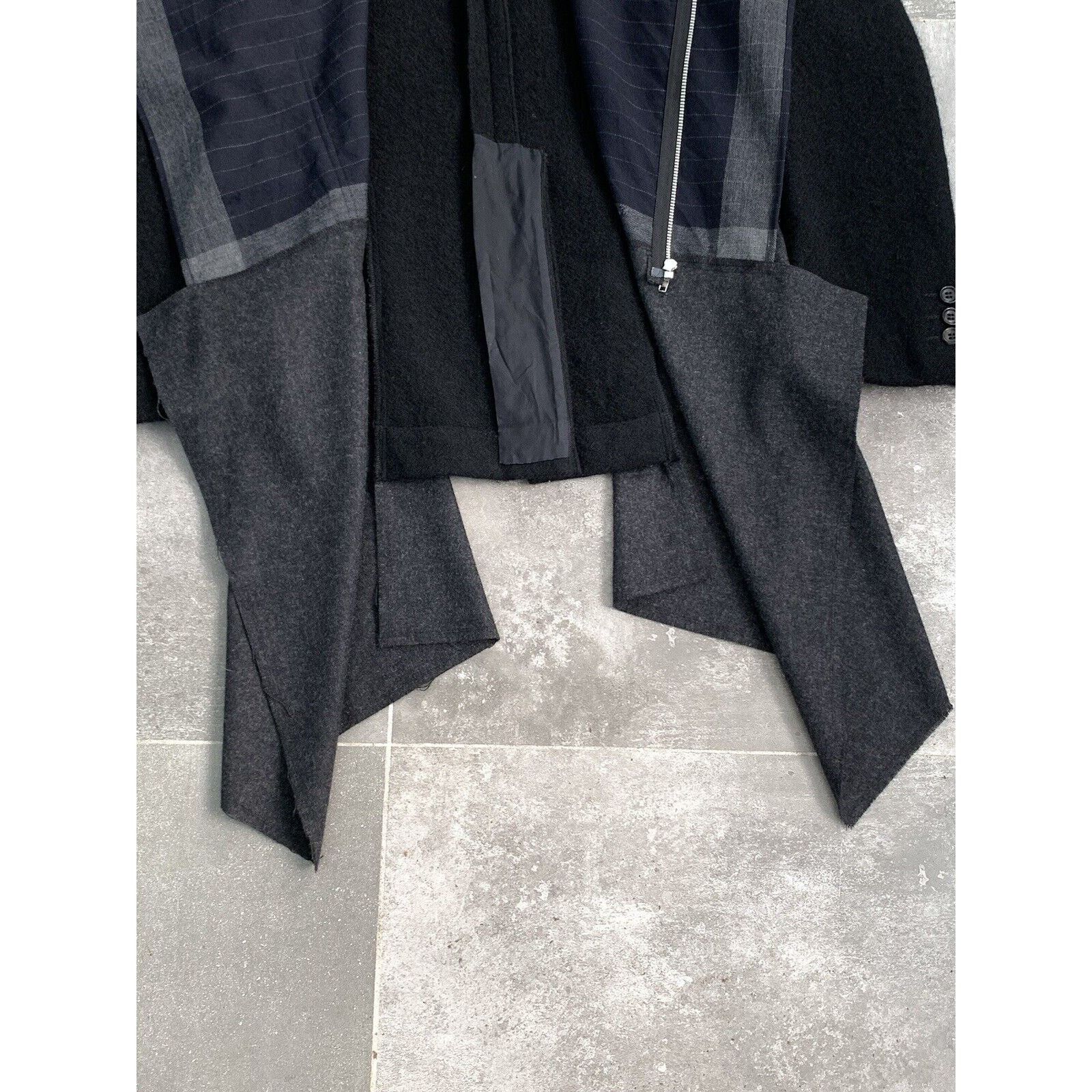 Comme des Garcons × Japanese Brand Women's COMME des GARCONS Wool Trench Coat Jacket M UK 10-12 Size M / US 6-8 / IT 42-44 - 10 Thumbnail