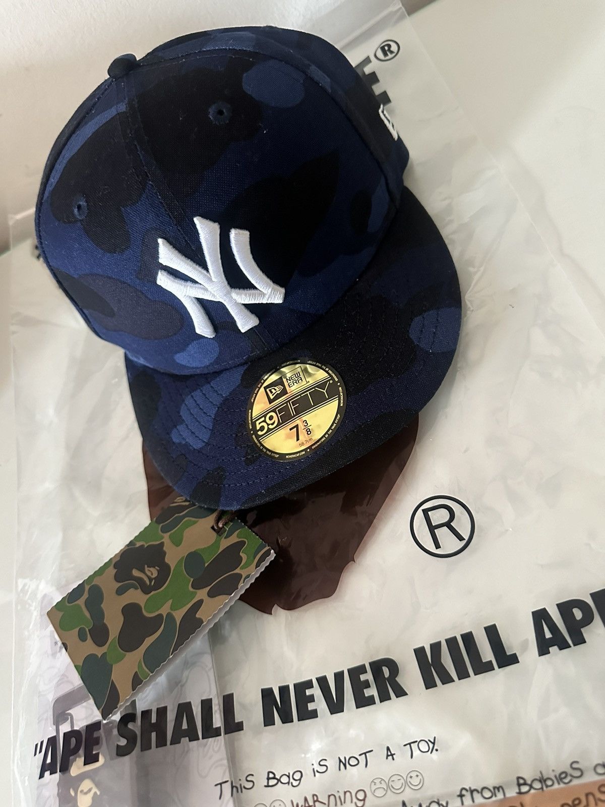 Bape BAPE x MLB x NEW ERA YANKEE FITTED | Grailed