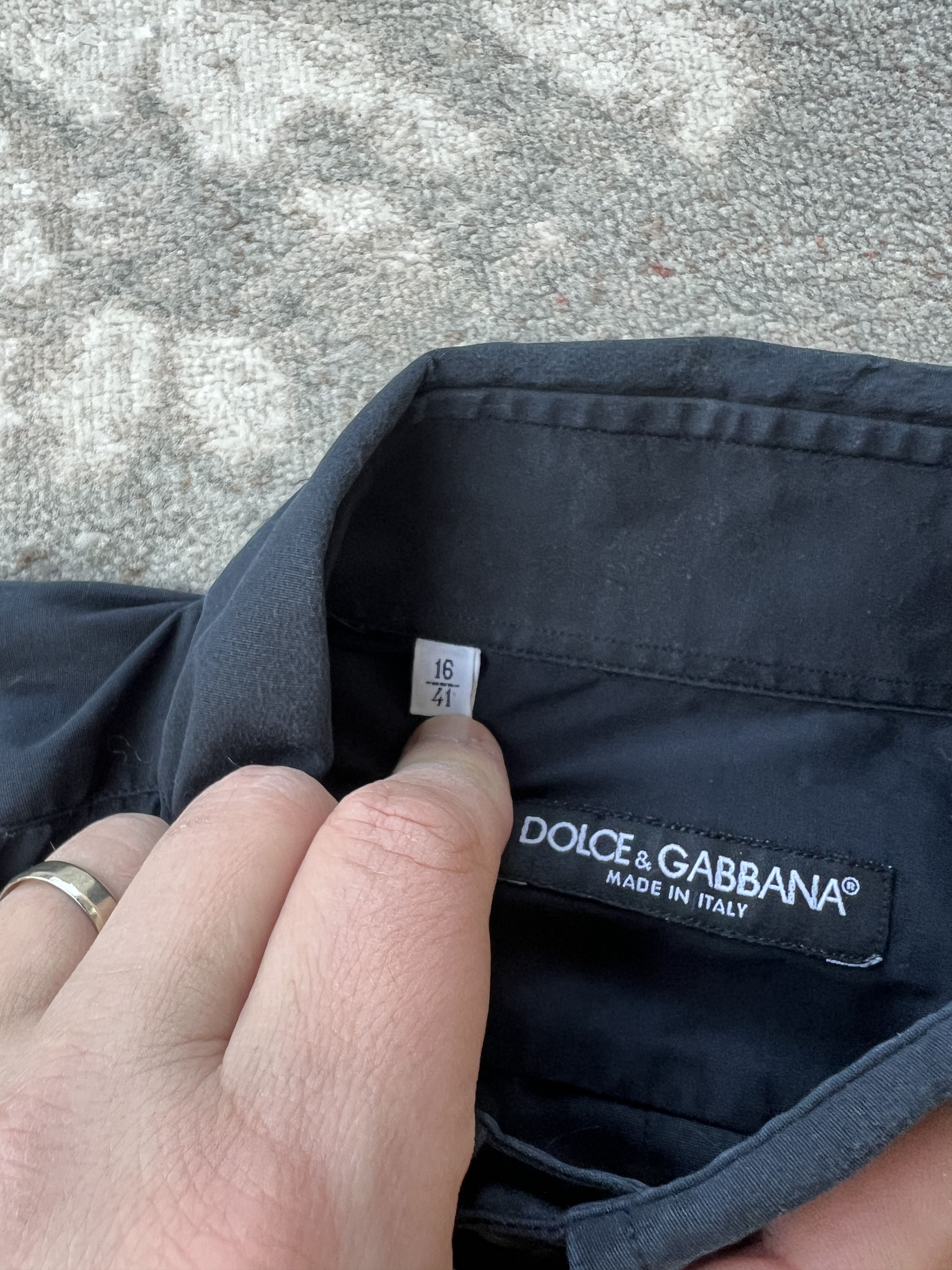 Dolce & Gabbana Dolce & Gabbana Vintage Shirt Size US L / EU 52-54 / 3 - 3 Thumbnail
