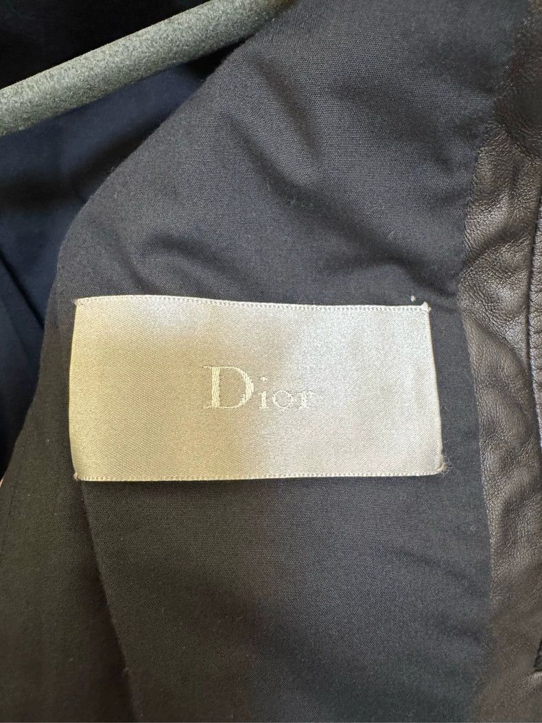 Dior Dior Stitched leather jacket 2504-Nextarrow Size US S / EU 44-46 / 1 - 5 Thumbnail