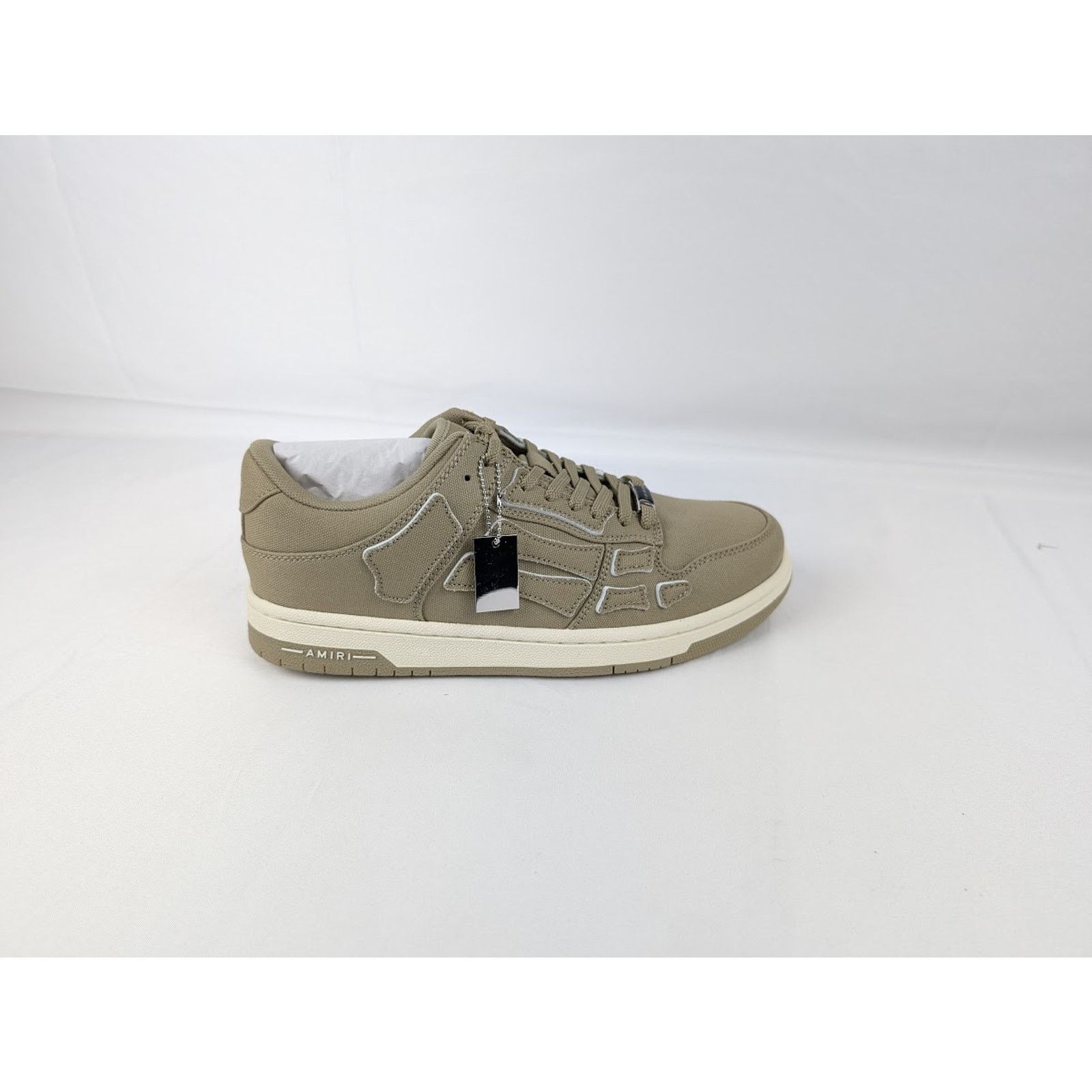 o1rshd1 Chunky Skeleton Top Low Sneakers in Green