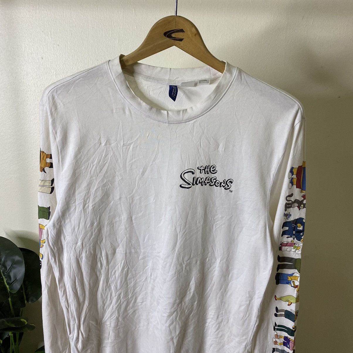 The Simpsons H&M x The Simpsons Cartoon Collaboration LS Tee Size US M / EU 48-50 / 2 - 2 Thumbnail