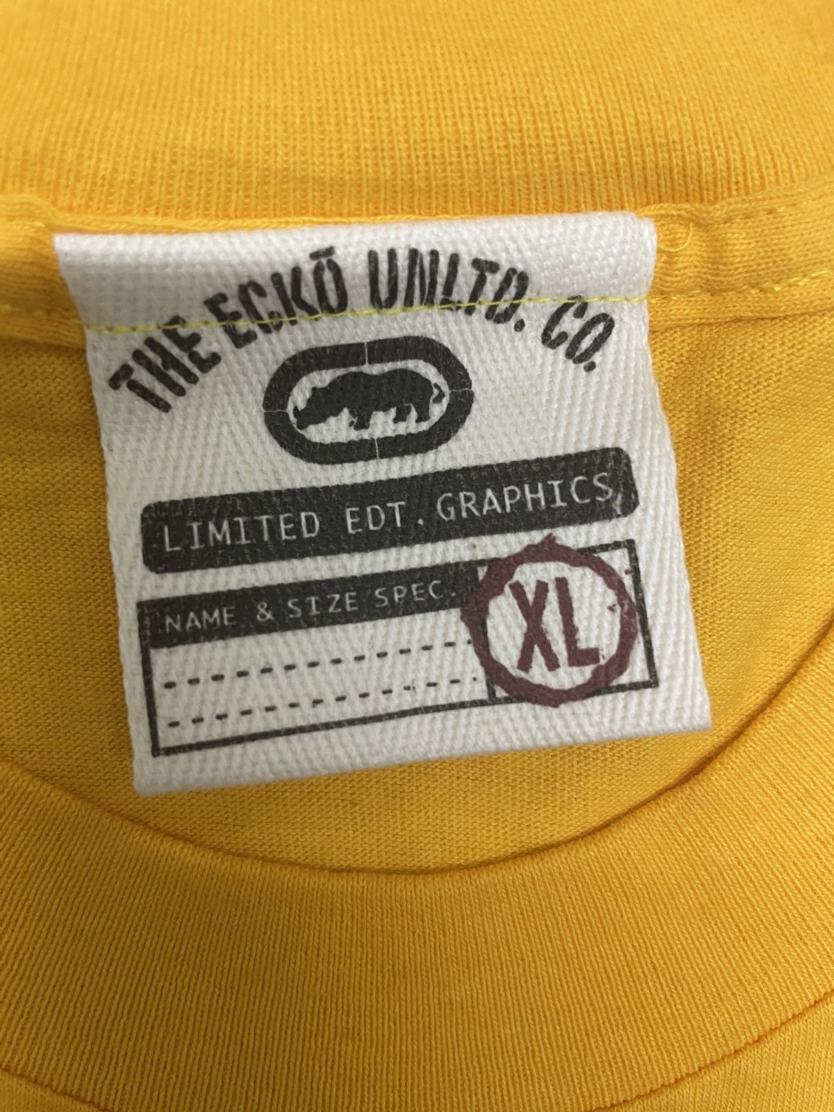 Ecko Unltd. × Vintage Vintage 90s FORTUNE CHA-CHING The ECHO Unltd.Co T-shirt Size US XL / EU 56 / 4 - 5 Thumbnail
