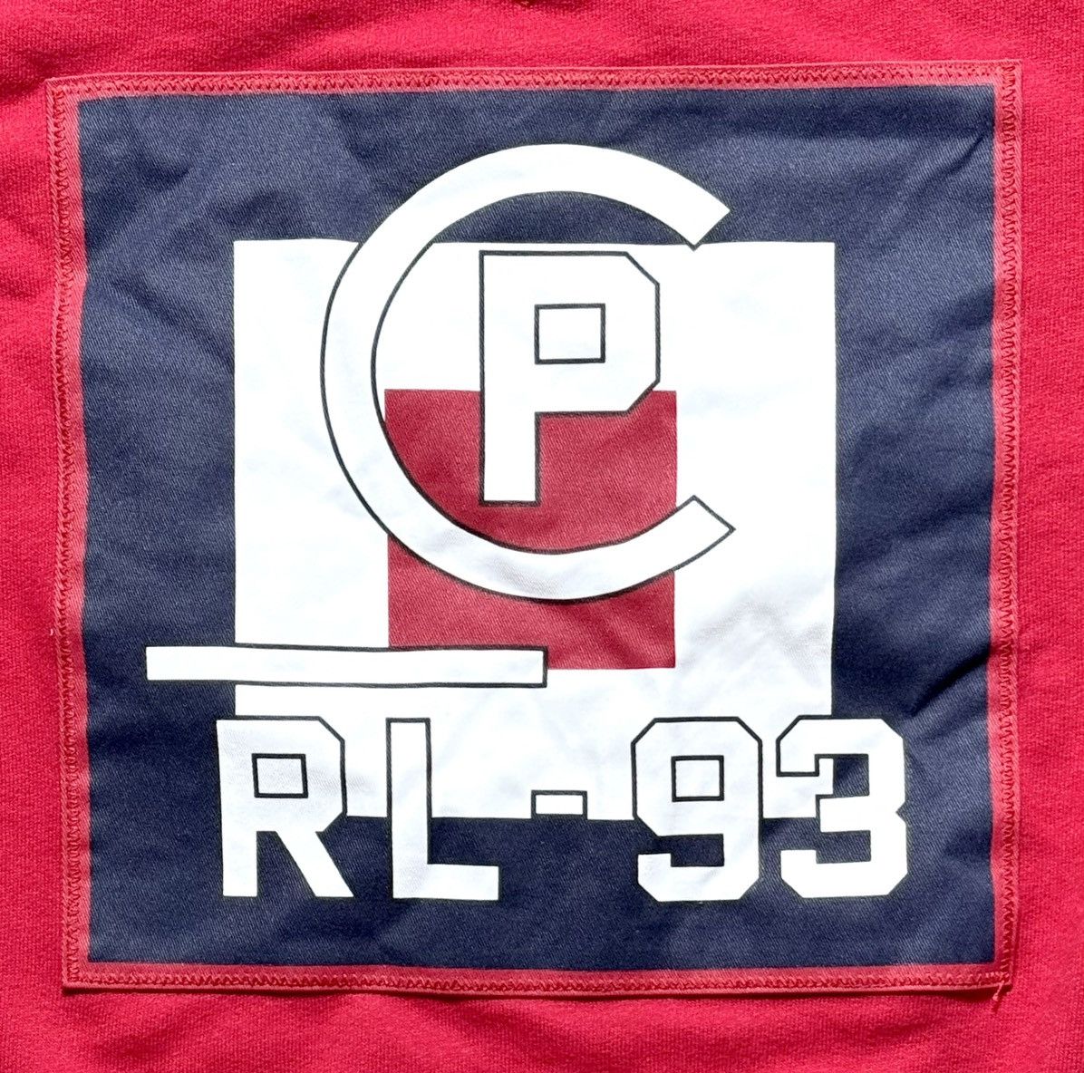 Polo Ralph Lauren × Vintage Polo Ralph Lauren CP-93 Logo Red Sweatshirt size S Size US S / EU 44-46 / 1 - 2 Thumbnail