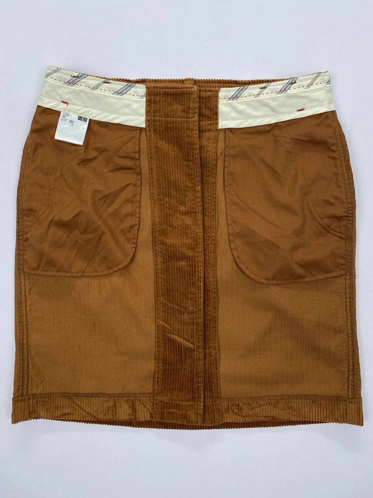 Uniqlo Ines De La Fressange X Uniqlo Corduroy Skirt Size 28" / US 6 / IT 42 - 3 Thumbnail