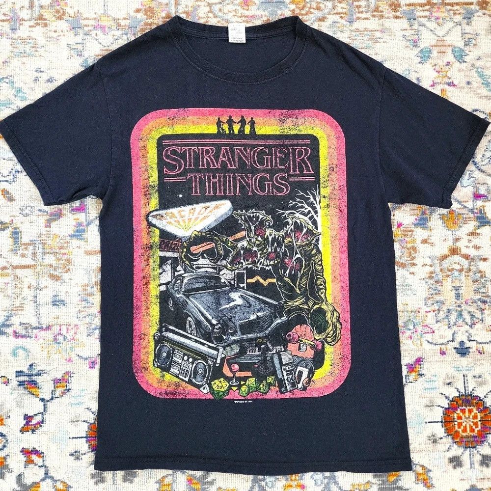 Other Stranger Things Iconic Series Black Neon Tee Cult Shirt Size US S / EU 44-46 / 1 - 1 Thumbnail