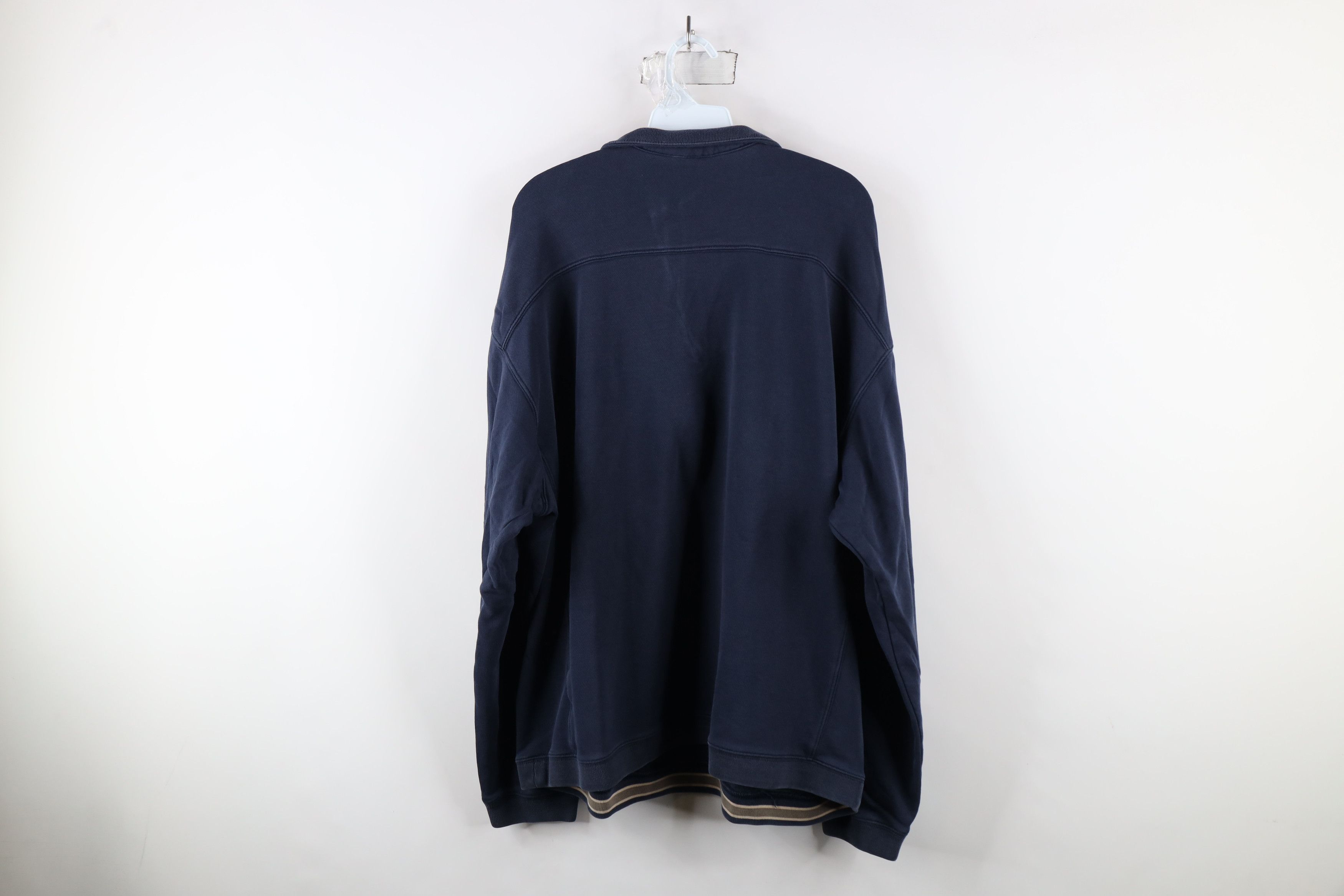 Nike × Vintage Vintage Nike Golf Mini Swoosh Half Zip Pullover Sweatshirt Size US XL / EU 56 / 4 - 11 Thumbnail