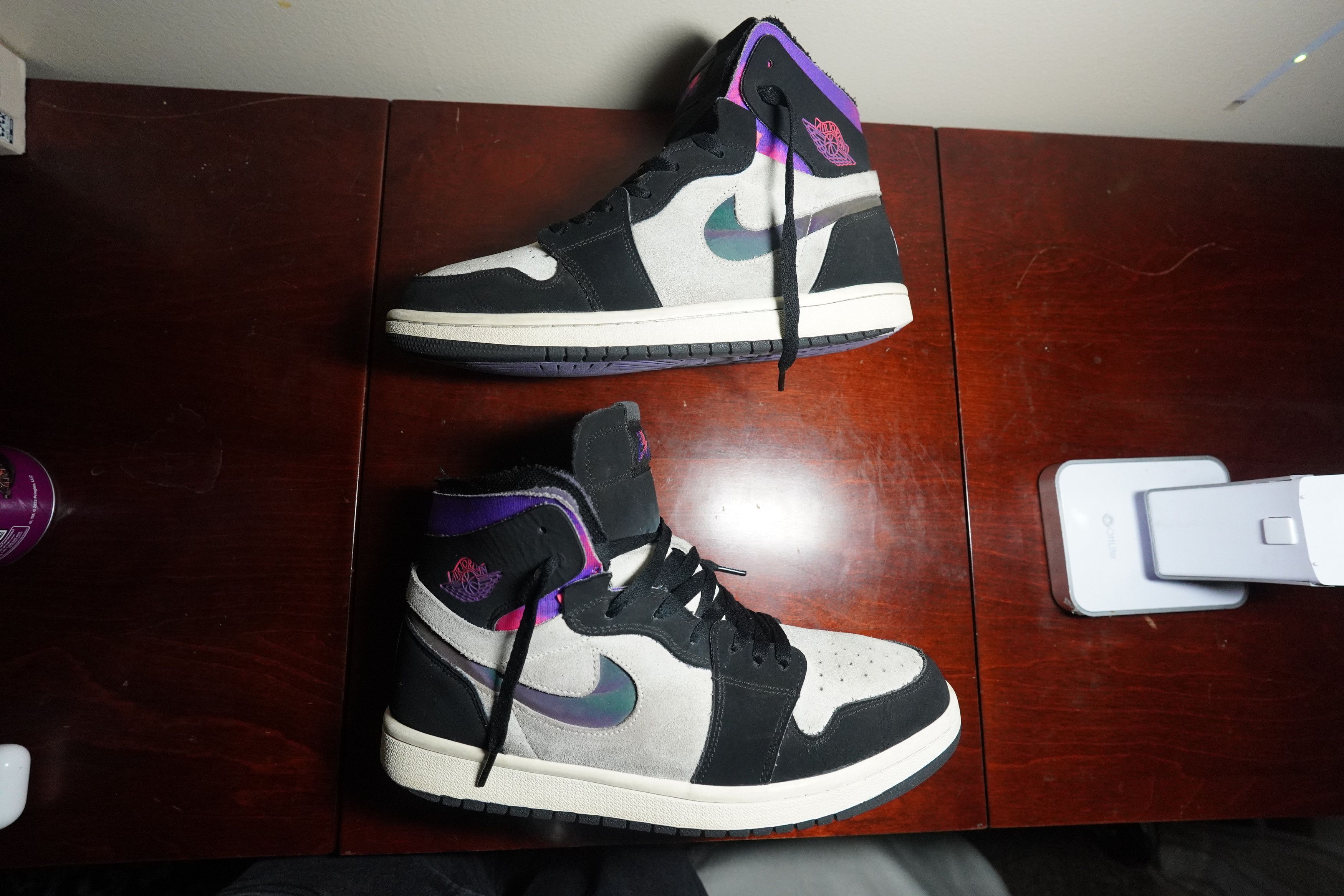 Jordan Brand Jordan 1 High Zoom Air CMFT PSG Paris Saint-Germain Size US 10.5 / EU 43-44 - 3 Thumbnail