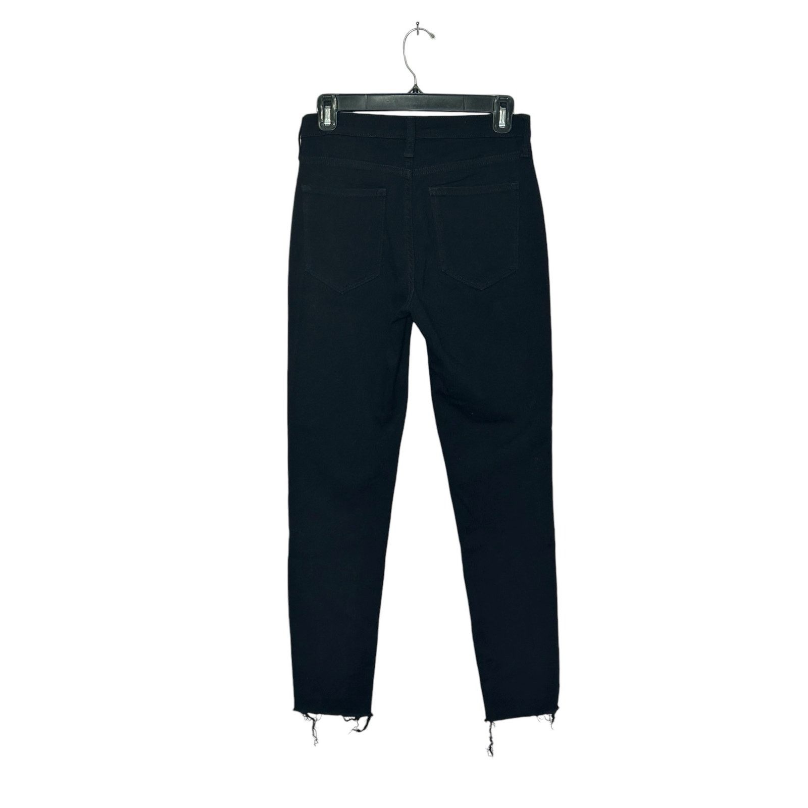 Banana Republic Banana Republic black high rise skinny jeans size 26 short Size 26" / US 2 / IT 38 - 2 Thumbnail