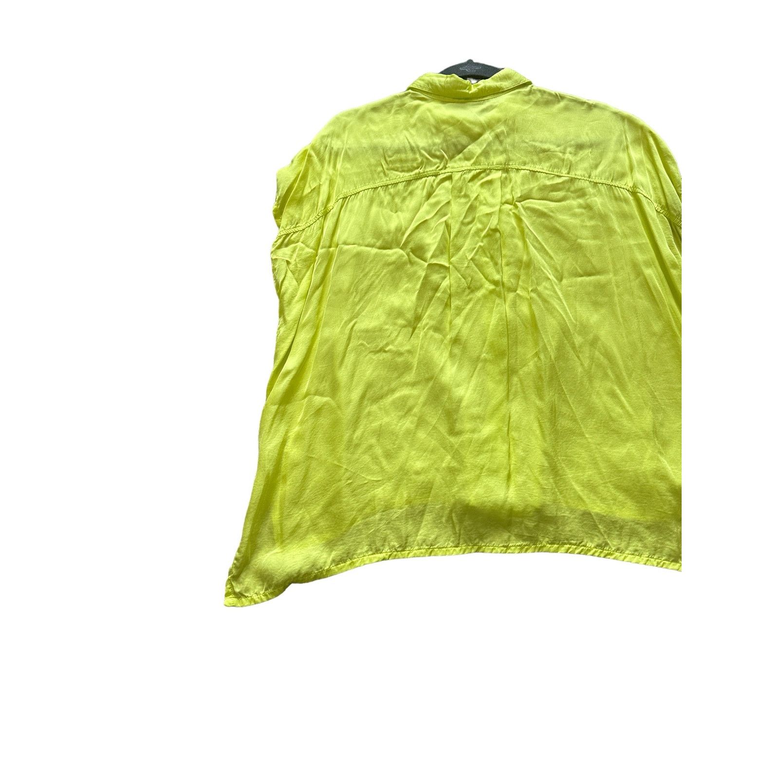 Young Fabulous & Broke Young Fabulous & Broke Small Silky Green Button Up Blouse Size S / US 4 / IT 40 - 7 Thumbnail