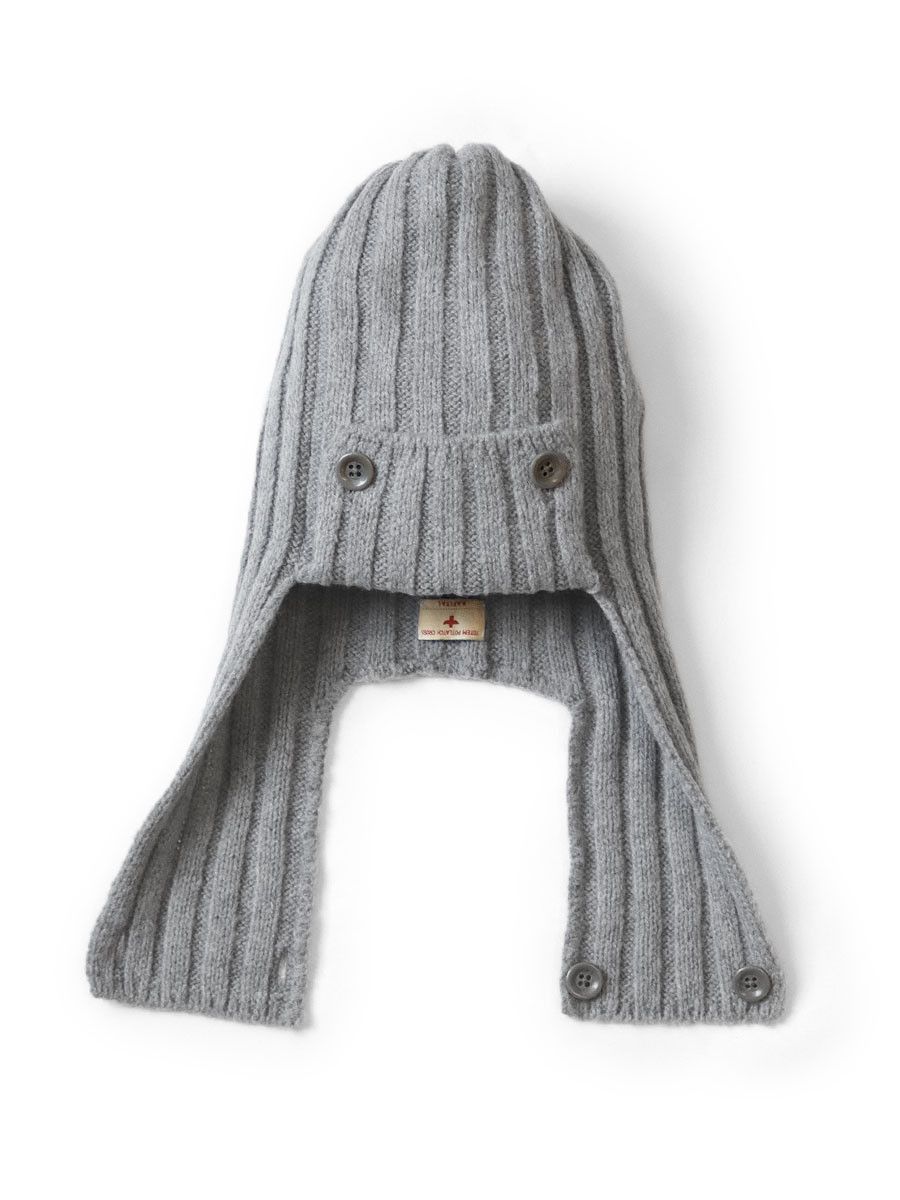 Kapital Kapital 5G Wool Rib Hunting Knit Cap Beanie Size ONE SIZE - 3 Thumbnail