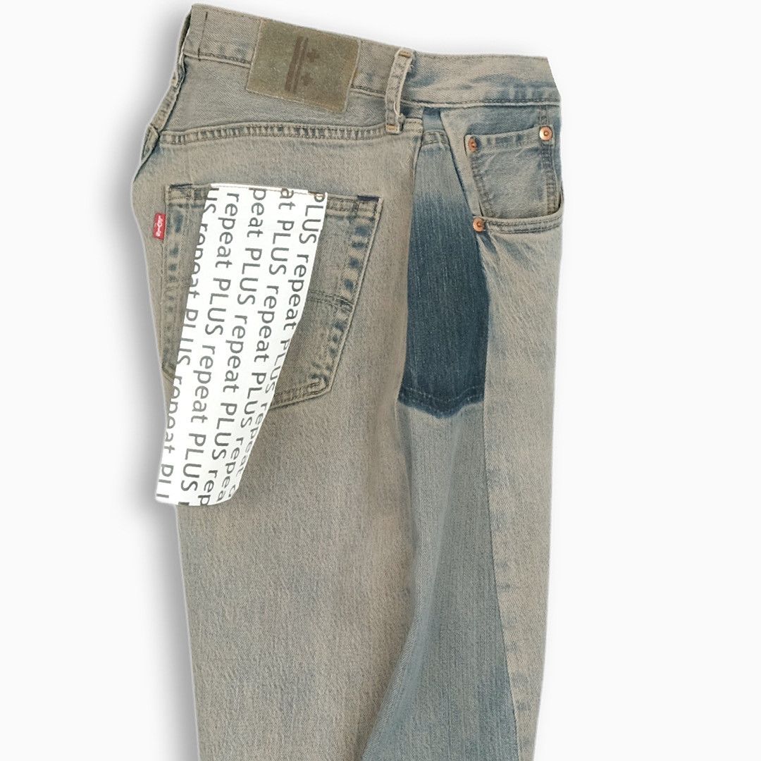 Japanese Brand × Levi's × Vintage REPEAT PLUS 002 Dirty Beige 30 size (RP002E3001) Size US 30 / EU 46 - 4 Thumbnail