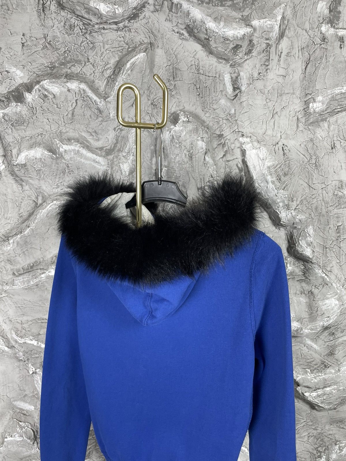 Abercrombie & Fitch × If Six Was Nine × Japanese Brand Abercrombie and Fitch Y2K Vintage Fur Hoodie Hysteric Style Size US M / EU 48-50 / 2 - 7 Thumbnail