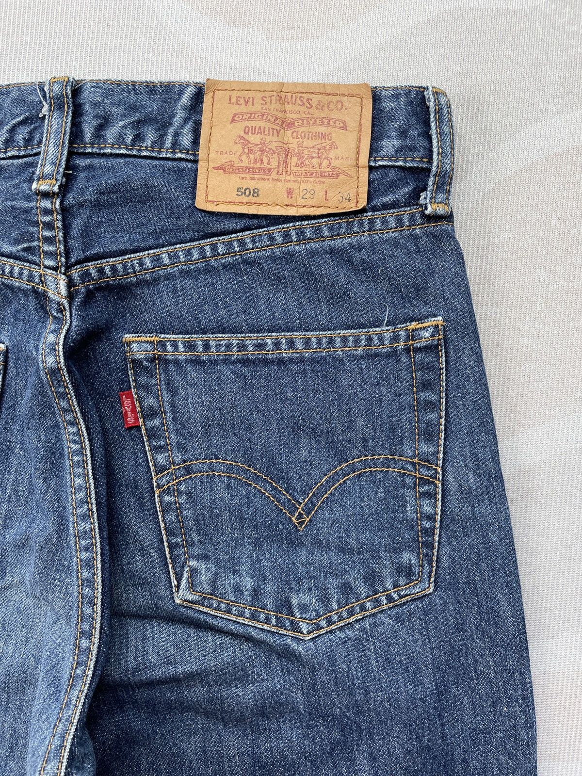 If Six Was Nine Levis 508 Jeans (LG134) Size US 28 / EU 44 - 8 Thumbnail