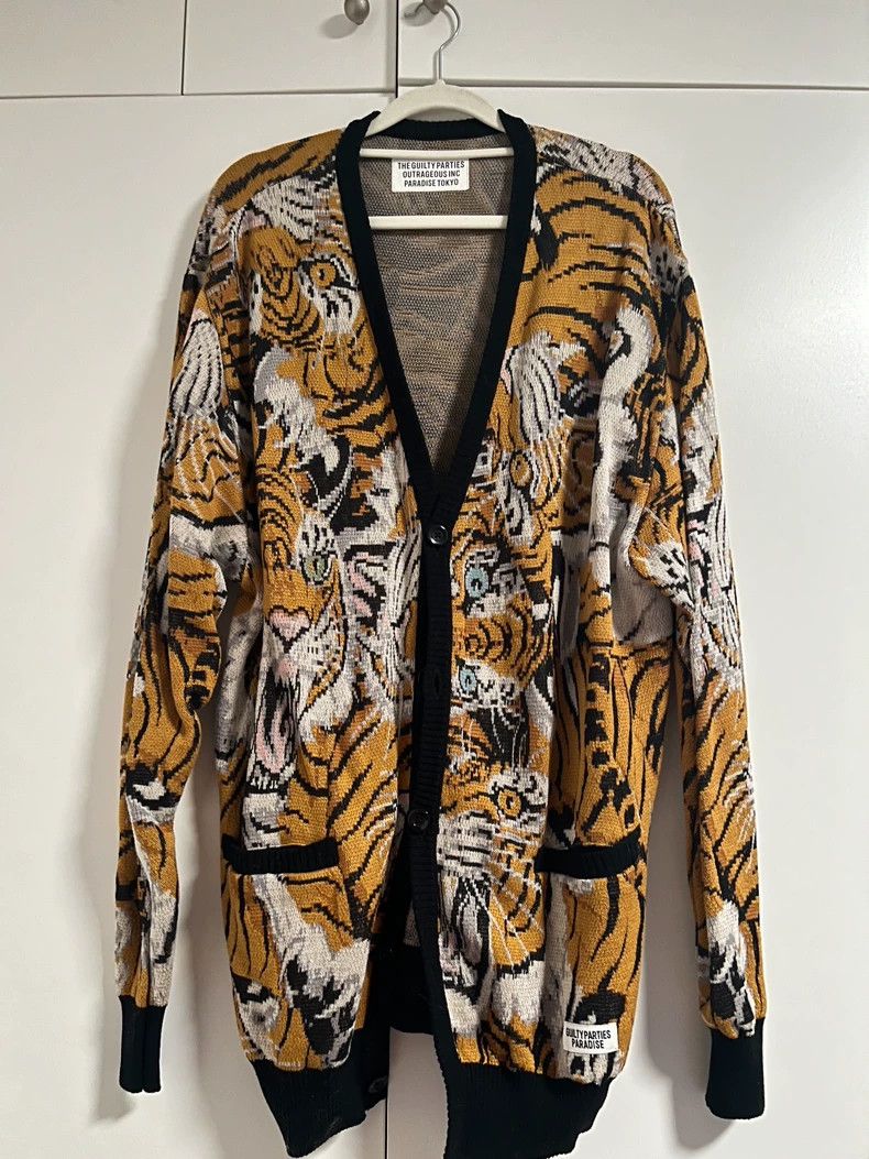 WACKO MARIA Tiger cardigan