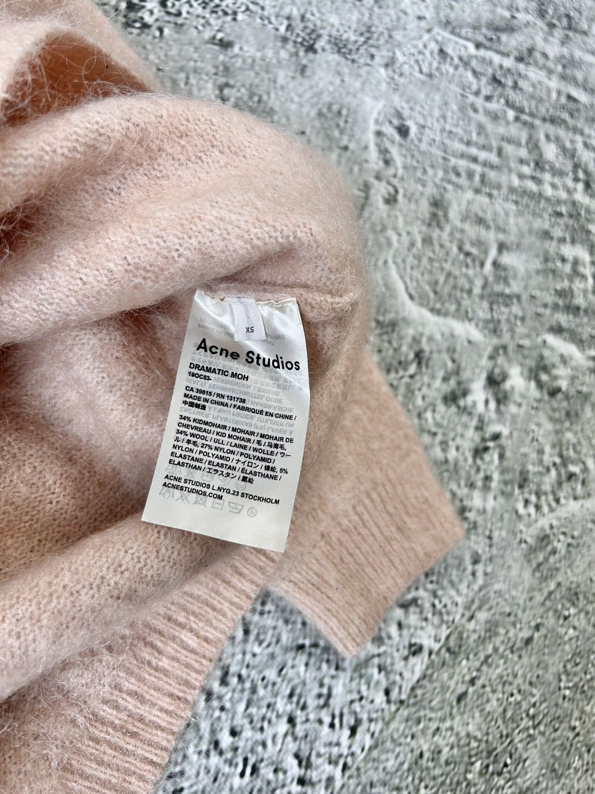 Acne Studios Acne Studios mohair sweater dramatic moh pink Size US XS / EU 42 / 0 - 3 Thumbnail