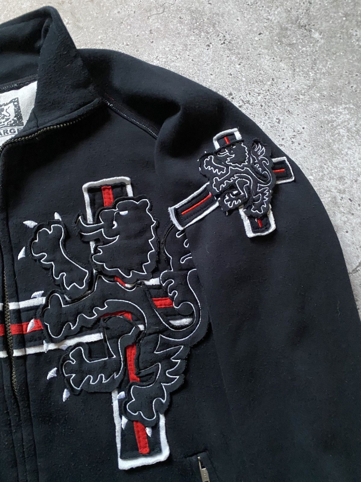 Vintage 🏴󠁧󠁢󠁥󠁮󠁧󠁿Y2k DANIEL LEI England 1966 Football Full Zip Sweatshirt Size US XL / EU 56 / 4 - 2 Thumbnail