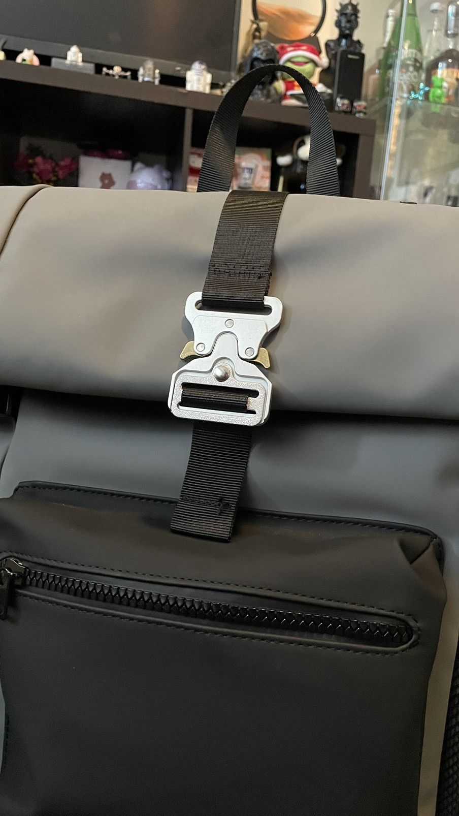 Other Metal buckle roll top backpack bag book duffle rollercoaster Size ONE SIZE - 3 Thumbnail