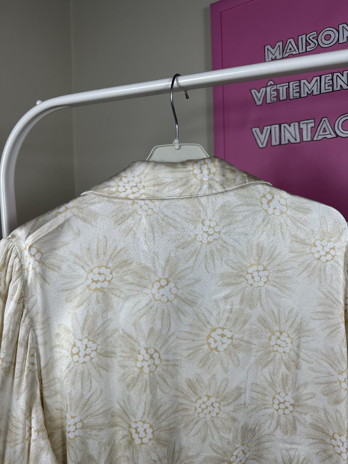 Other Fabienne Chapot Blouse Flowered Gold Size M / US 6-8 / IT 42-44 - 18 Thumbnail