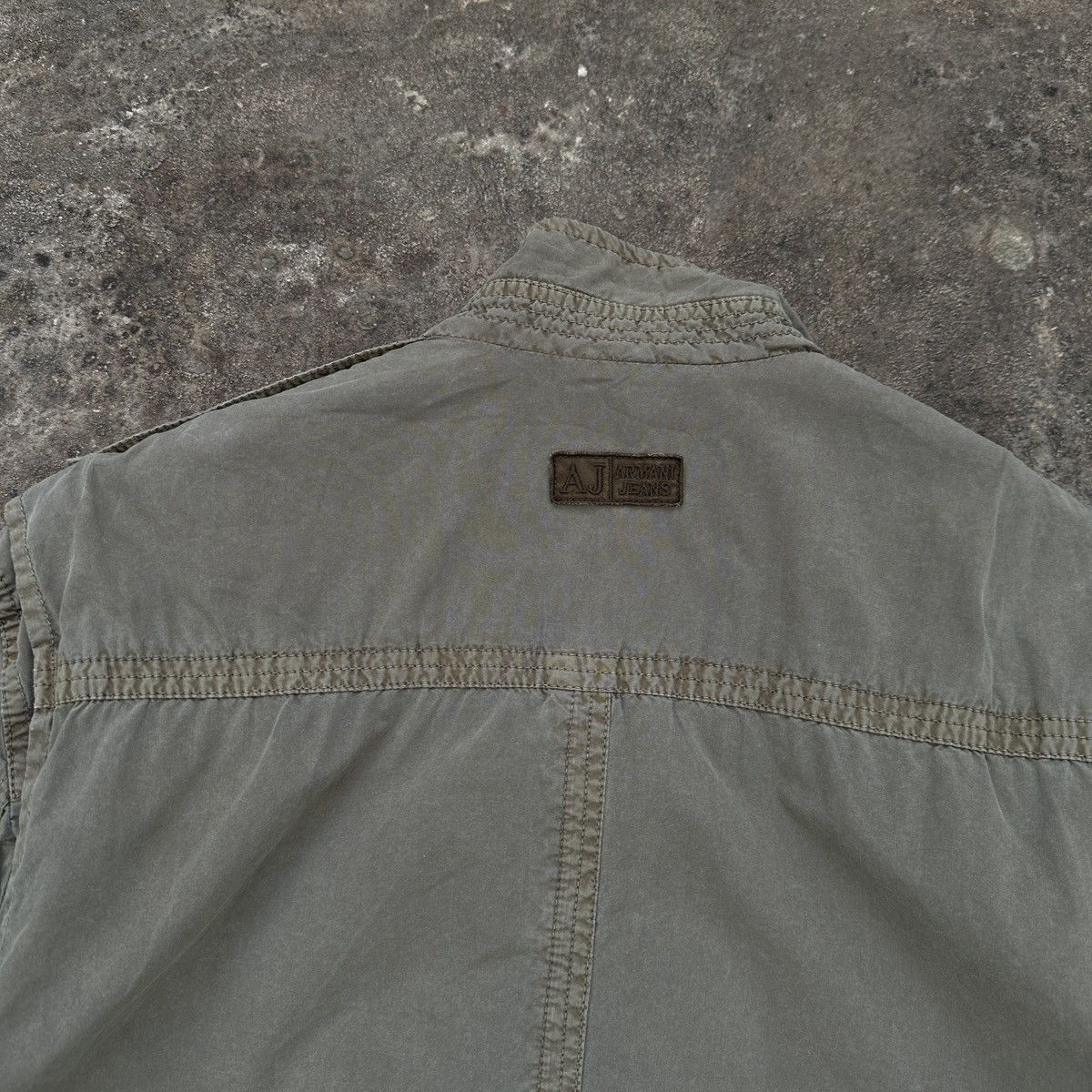 Emporio Armani Vintage Armani Jeans Olive Jacket Size US M / EU 48-50 / 2 - 8 Thumbnail