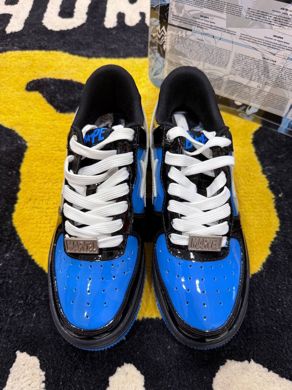 Bape × Marvel Comics Bape Sta Marvel Comics Venom (2022) US7 Size US 7 / EU 40 - 4 Thumbnail