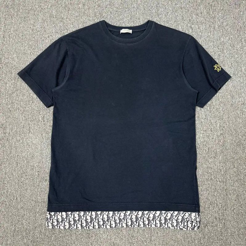 Dior Dior Black Cotton Men's T-Shirt 0089 Size US S / EU 44-46 / 1 - 1 Thumbnail