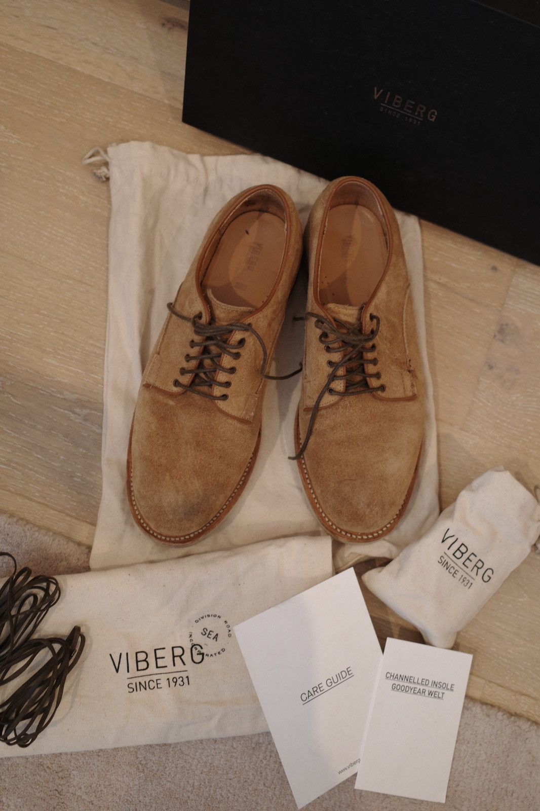 Viberg Viberg Derby 2030 size 7.5 – Vibram Rubber Sole Size US 7.5 / EU 40-41 - 6 Thumbnail