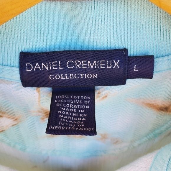 Daniel Cremieux Daniel Cremieux Collection Embroidered Island Design Sz L Po Size US L / EU 52-54 / 3 - 3 Thumbnail