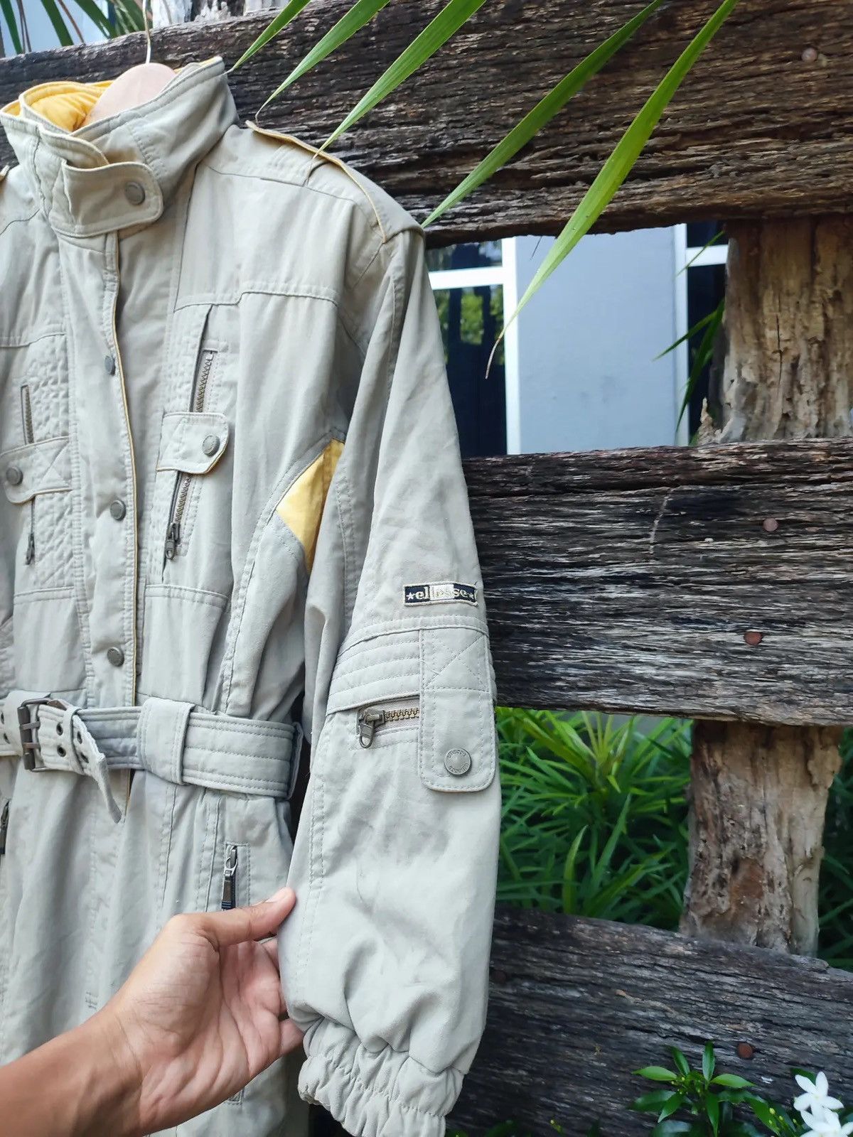 Ellesse Vintage Ellesse Super Racing Gear Coveralls – 80s Motorsport Size US 32 / EU 48 - 9 Thumbnail
