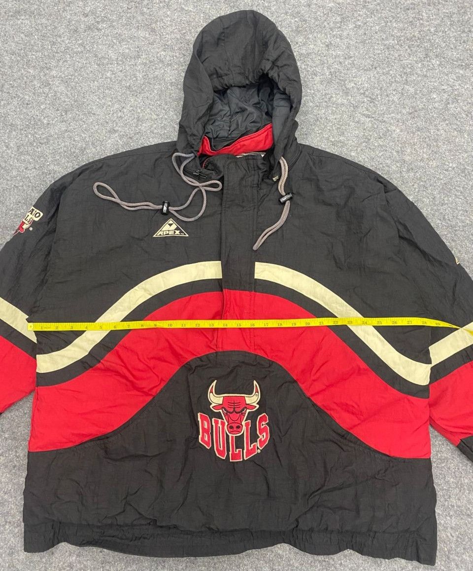 Apex One Vintage Apex One Chicago Bulls Half Zipper Jacket Size US XXL / EU 58 / 5 - 3 Thumbnail